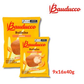 Comprar o produto de Bolinho Bauducco sabor Laranja 40g Caixa 9x16 - Refrescância Cítrica - Rio de Janeiro em Representações Comerciais em Rio de Janeiro, RJ por Solutudo