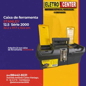 Comprar o produto de Caixa de Ferramentas Stanley  em Kits de Ferramentas em Mineiros, GO por Solutudo