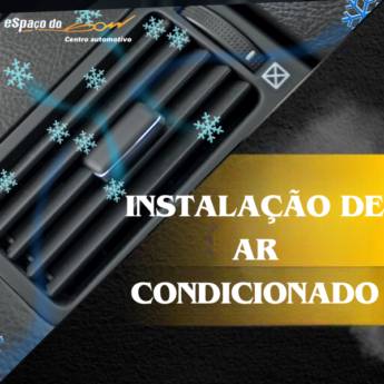 Comprar o produto de Instalação de Ar Condicionado de Carro em Itapetininga em Ar Condicionado Automotivo pela empresa Espaço do Som - Insulfilm e Acessórios em Itapetininga, SP por Solutudo