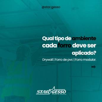 Comprar o produto de Forro Acartonado - Versatilidade e Elegância em Barra Bonita em Forros em Barra Bonita, SP por Solutudo