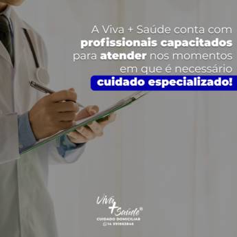Comprar o produto de Assistência de Enfermagem em Domicílio - Cuidado Profissional e Conforto em Jaú, SP em Enfermeiros e Cuidadores em Jaú, SP por Solutudo