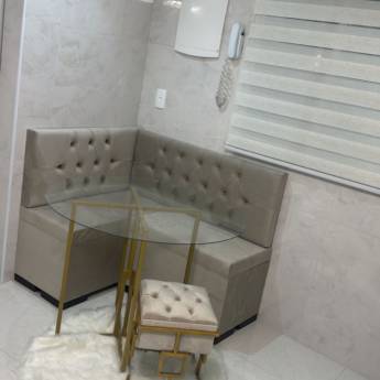 Comprar o produto de Canto Alemão com Banqueta em Móveis em Francisco Morato, SP por Solutudo