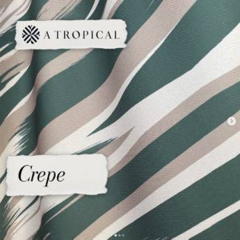 Comprar o produto de Tecido Crepe em Bauru em Tecidos em Bauru, SP por Solutudo