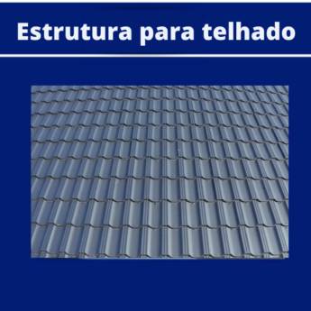 Comprar o produto de Estrutura para Telhado com Material Galvanizado em Itapetininga em Serralherias - Estruturas em Itapetininga, SP por Solutudo