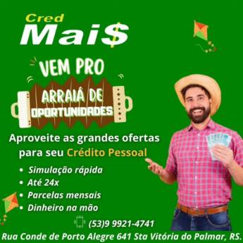 Comprar o produto de Empréstimo para Negativados - Solução Rápida e Fácil em Santa Vitória do Palmar em Financeiras - Empréstimos em Santa Vitória do Palmar, RS por Solutudo