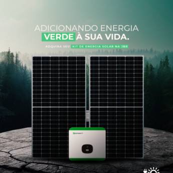 Comprar o produto de Kit Gerador Energia Solar 1000kw - Alto Desempenho para São Gonçalo em Energia Solar em São Gonçalo, RJ por Solutudo