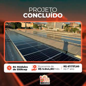 Comprar o produto de Painel Solar de Alta Performance para Economia de Energia em São Gonçalo - JBR Soluções em Energia Solar em Energia Solar em São Gonçalo, RJ por Solutudo