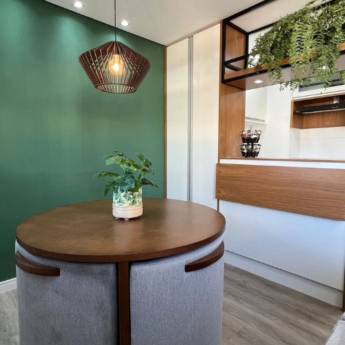 Comprar o produto de Cozinha Planejada - Funcionalidade e Estilo em São Paulo em Móveis Planejados - Marcenarias em Cláudio, MG por Solutudo Comprar o produto de Cozinha Planejada - Funcionalidade e Estilo em São Paulo em Móveis Planejados - Marcenarias em Cláudio, MG por Solutudo