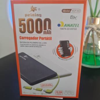 Comprar o produto de Carregador Portátil 5000MAH - Energia Sempre à Mão em Alexânia em Assistência Técnica pela empresa iPower Tech em Alexânia, GO por Solutudo