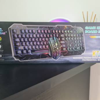 Comprar o produto de Teclado Gamer Semi-Mecânico com Mouse - Performance e Precisão em Alexânia em Assistência Técnica pela empresa iPower Tech em Alexânia, GO por Solutudo