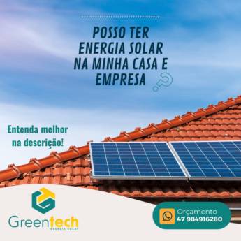 Comprar o produto de Placa Solar - Eficiência e Sustentabilidade em Jaraguá do Sul em Energia Solar em Jaraguá do Sul, SC por Solutudo Comprar o produto de Placa Solar - Eficiência e Sustentabilidade em Jaraguá do Sul em Energia Solar em Jaraguá do Sul, SC por Solutudo