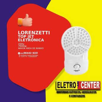 Comprar produto Lorenzetti Top Jet Eletrônico  em Lorenzetti pela empresa Eletro Center Ltda em Mineiros, GO