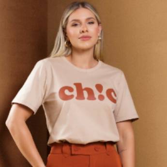 Comprar o produto de TSHIRT CHIC em Roupas Femininas em Americana, SP por Solutudo