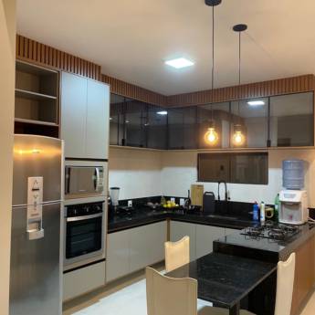 Comprar o produto de Cozinha Planejada Instalada em São Bento do Trairí/RN em Móveis Planejados - Marcenarias em Santa Cruz, RN por Solutudo