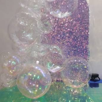 Comprar o produto de Guirlanda Orgânica com Balões Bolha  em Balões personalizados em Mineiros, GO por Solutudo