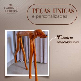 Comprar o produto de Escultura em Madeira Rústica em Bauru em Marcenaria em Bauru, SP por Solutudo Comprar o produto de Escultura em Madeira Rústica em Bauru em Marcenaria em Bauru, SP por Solutudo