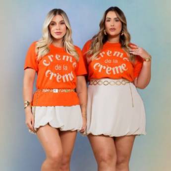 Comprar o produto de TSHIRT CREME DE LA CREME  em Roupas Femininas em Americana, SP por Solutudo