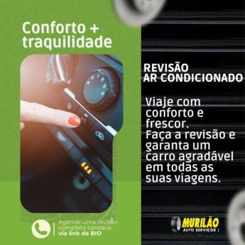 Comprar o produto de Revisão de Ar Condicionado Automotivo - Qualidade e Conforto em Teresina em Oficinas Mecânicas para Carros pela empresa O Murilão Auto Serviços em Teresina, PI por Solutudo