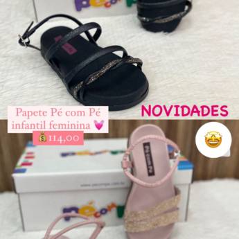 Comprar o produto de Sandálias Infantis Femininas - Conforto e Estilo para as Pequenas - Uberlândia em Sandálias e Chinelos em Uberlândia, MG por Solutudo