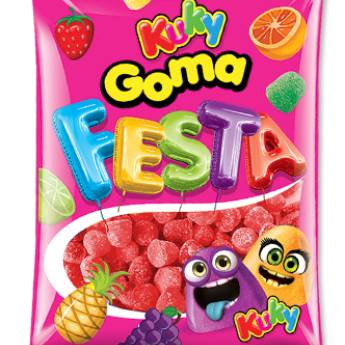 Comprar o produto de GOMA FESTA MORANGO em Doces em Jundiaí, SP por Solutudo