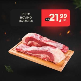 Comprar o produto de Peito Bovino sem osso  em Açougues em Botucatu, SP por Solutudo