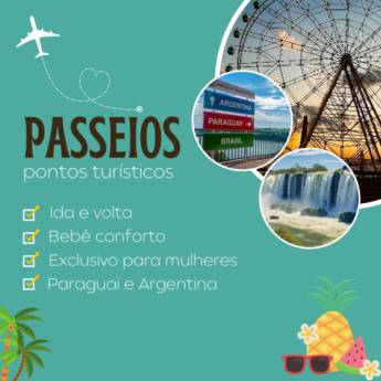 Comprar o produto de Transfer Hotel + Pontos Turisticos  em Viagens e Turismo em Foz do Iguaçu, PR por Solutudo