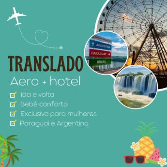 Comprar o produto de Taxi com Bebê Conforto no Aeroporto de Foz do Iguaçu em Táxi em Foz do Iguaçu, PR por Solutudo