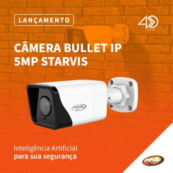 Comprar o produto de Câmera Bullet IP 5MP STARVIS em Segurança e Monitoramento em Jundiaí, SP por Solutudo