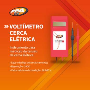 Comprar o produto de Voltímetro cerca elétrica  em Segurança e Monitoramento em Jundiaí, SP por Solutudo