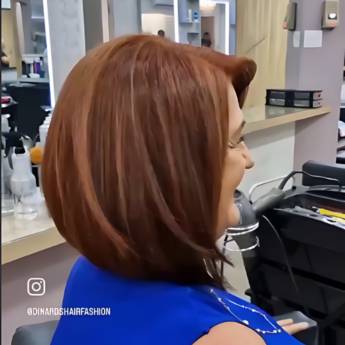 Comprar o produto de Long Bob Ruivo em Bauru em Corte em Bauru, SP por Solutudo