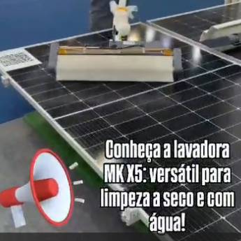 Comprar o produto de Conheça a Lavadora MK X5: Versátil para limpeza a seco e com água! em Energia Solar em Iraí de Minas, MG por Solutudo