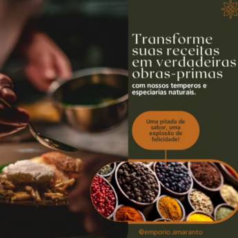 Comprar o produto de  Temperos  em Produtos Naturais em Botucatu, SP por Solutudo