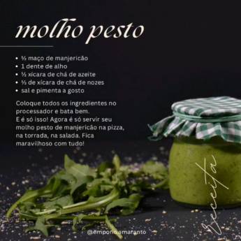Comprar o produto de Molho pesto em Produtos Naturais em Botucatu, SP por Solutudo