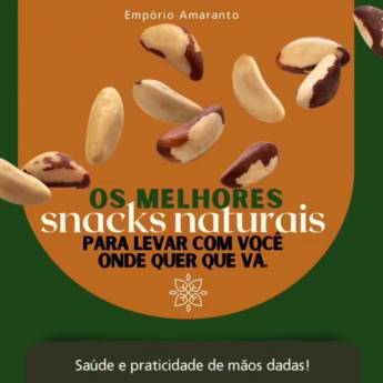 Comprar o produto de Snacks Naturais  em Produtos Naturais em Botucatu, SP por Solutudo