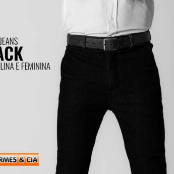 Comprar o produto de Calça Jeans Black Masculina e Feminina  em Uniformes em Botucatu, SP por Solutudo