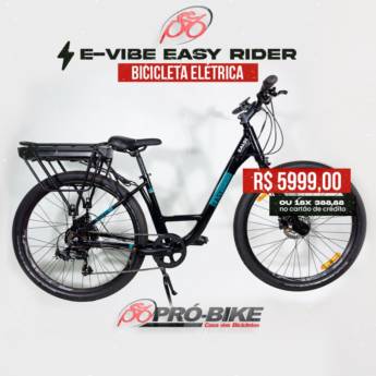 Comprar o produto de Bicicleta Elétrica Caloi Easy Rider – Mobilidade Sustentável com Conforto – Dourados, MS em Bicicletarias em Dourados, MS por Solutudo