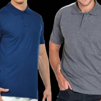 Comprar o produto de Camisa Polo Piquet Masculina em Uniformes em Botucatu, SP por Solutudo
