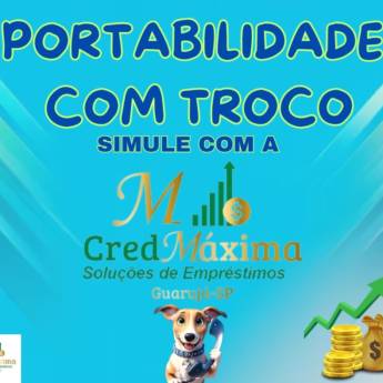 Comprar o produto de Portabilidade com Troco em Financeiras - Empréstimos em Guarujá, SP por Solutudo Comprar o produto de Portabilidade com Troco em Financeiras - Empréstimos em Guarujá, SP por Solutudo