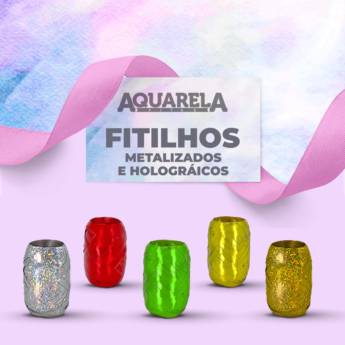Comprar o produto de Fitilhos Decorativos Metalizados e Holográficos – Brilho e Estilo para Suas Decorações – São Paulo, SP em Artesanatos em São Paulo, SP por Solutudo