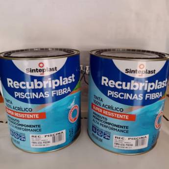 Comprar o produto de Kit Piscina - Tinta 100% Acrílico Super Resistente - Durabilidade e Proteção em Lençóis Paulista em Pistola de Pintura em Lençóis Paulista, SP por Solutudo