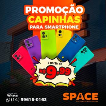 Comprar o produto de Capinhas para Celular - Estilo e Proteção para Todos os Modelos - São Manuel em Capas para Celular em São Manuel, SP por Solutudo