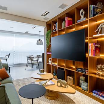 Comprar o produto de Projetos de Interiores Finalizados em Design de Interiores em Santa Bárbara Resort Residence, SP por Solutudo