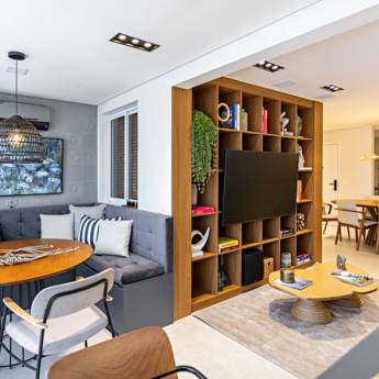 Comprar o produto de Projetos de Interiores Finalizados em Design de Interiores em Ninho Verde II Eco Residence, SP por Solutudo