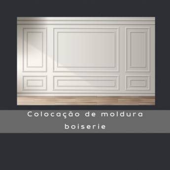 Comprar o produto de Colocação de moldura boiserie em Gesso em Itapetininga, SP por Solutudo