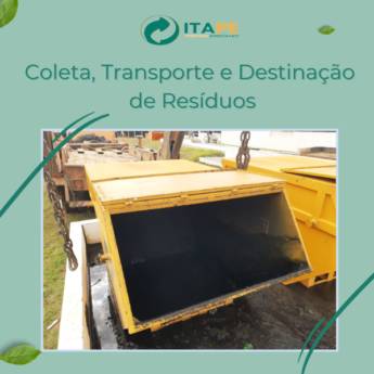 Comprar o produto de Coleta, Transporte e Destinação de Resíduos em Itapetininga em Coleta de Resíduos em Itapetininga, SP por Solutudo Comprar o produto de Coleta, Transporte e Destinação de Resíduos em Itapetininga em Coleta de Resíduos em Itapetininga, SP por Solutudo