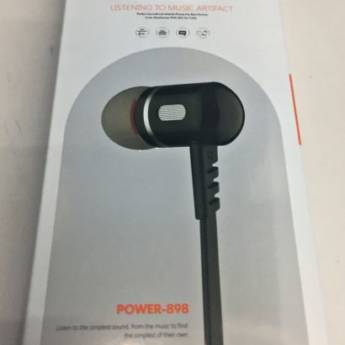 Comprar o produto de Fone de ouvido Power-898 em Outros em Boituva, SP por Solutudo