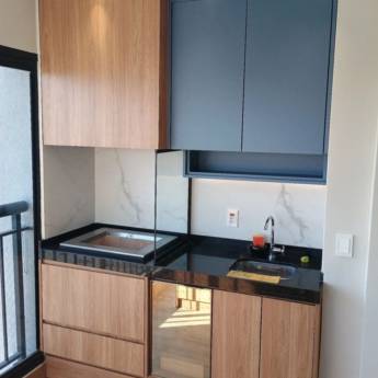Comprar o produto de Móvel para Espaço Gourmet instalado no Centro de Osasco em Móveis Planejados - Marcenarias em Osasco, SP por Solutudo