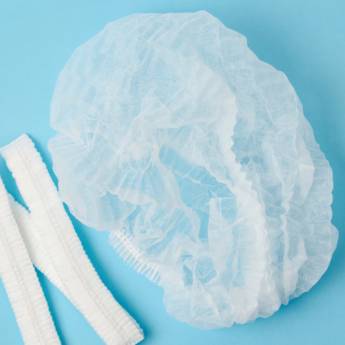 Comprar o produto de Touca Descartável - Segurança e Higiene para sua Empresa em Feira de Santana em Produtos de Limpeza em Feira de Santana, BA por Solutudo