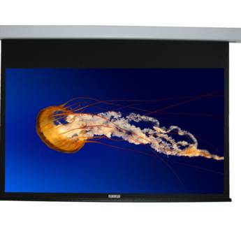 Comprar o produto de Tela de Projeção Elétrica Motorizada - Automação e Versatilidade em São Paulo/SP em Projetores em São Paulo, SP por Solutudo