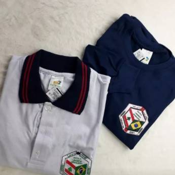 Comprar o produto de Camisa e Moletom Escola Libanesa em Uniformes Escolares em Foz do Iguaçu, PR por Solutudo
